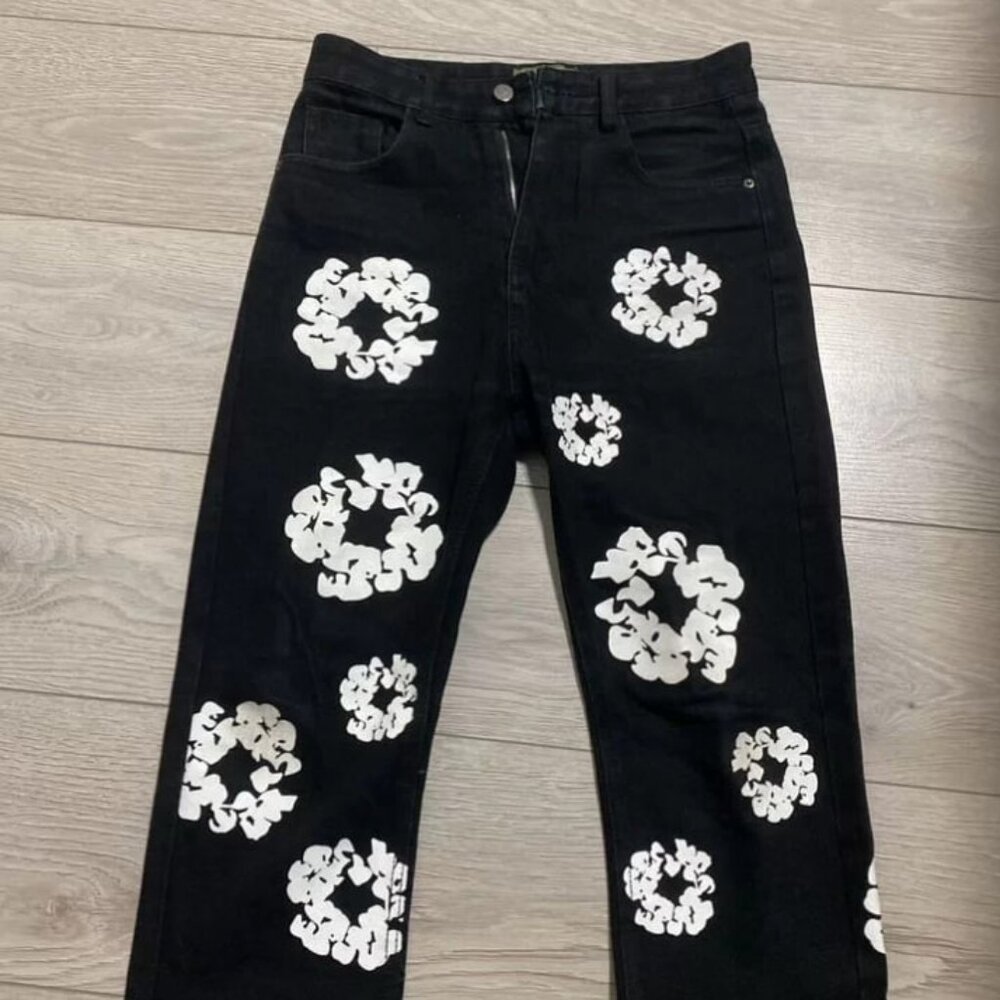 Levis denim tears jeans